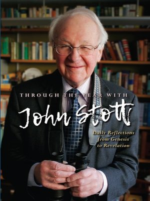 cover image of Through the Year With John Stott